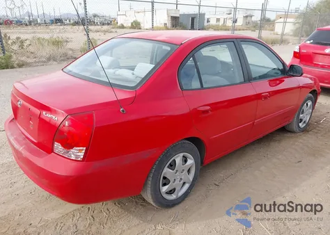 2004 Hyundai Elantra Gls/Gt from USA, damaged, VIN KMHDN46D34U831958